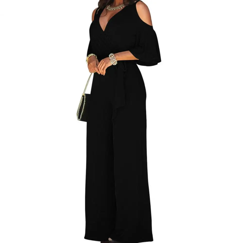 Ronja | Dame Wide Leg Jumpsuit - Image 1