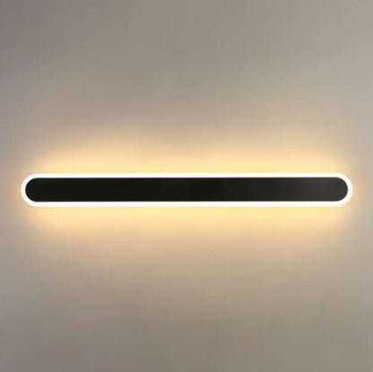 Rundkantet Aluminium LED Udendørs Væglampe
