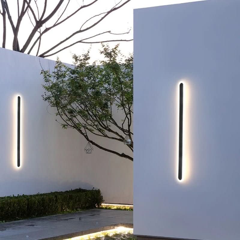 Rundkantet Aluminium LED Udendørs Væglampe