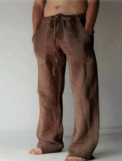 Raphaël | Pantalon baggy en lin pour hommes Aéré Confortable - Image 6