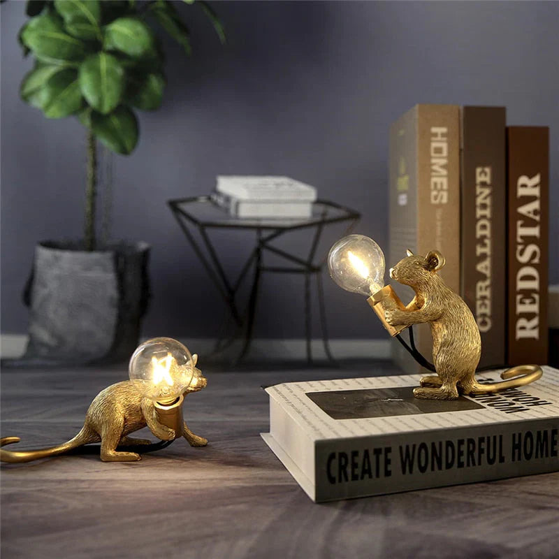 Sød Mus Bordlampe