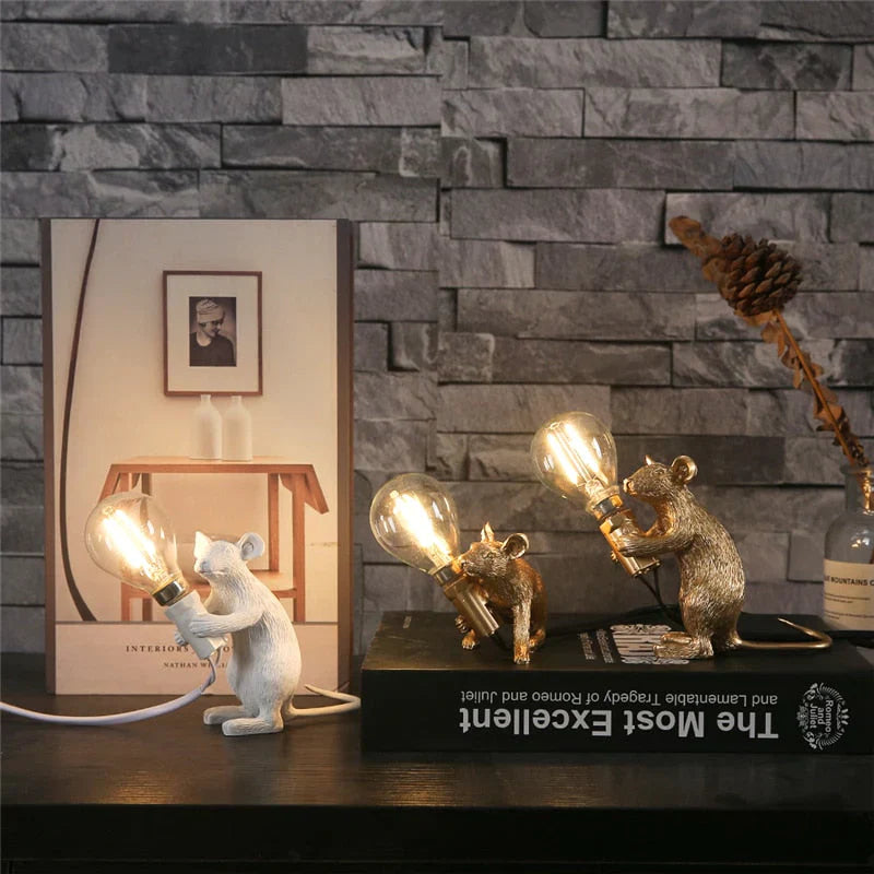 Sød Mus Bordlampe