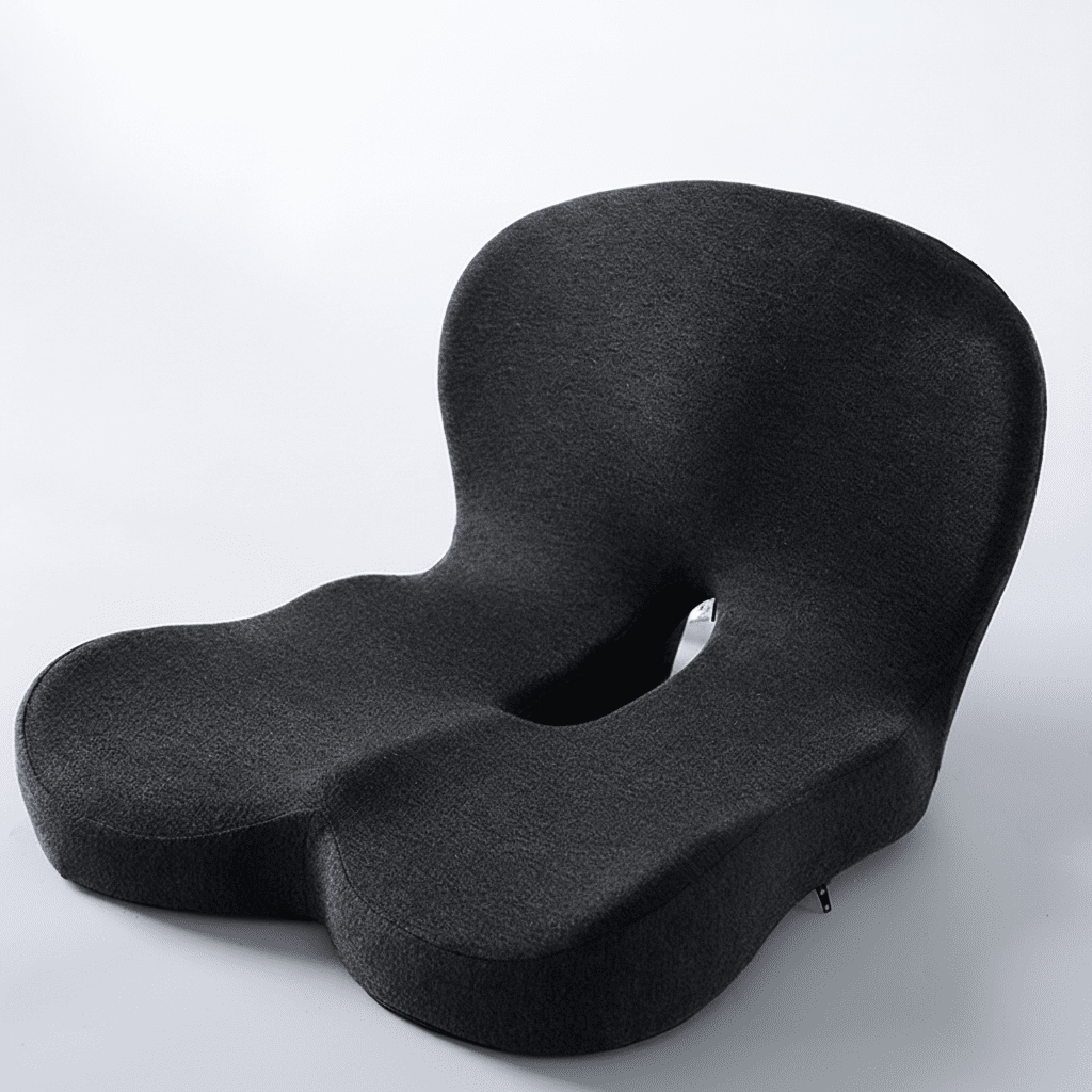 Sæde pude | Ergonomisk hukommelsesskumpude | Trykaflastning & skridsikker | ErgoComfort