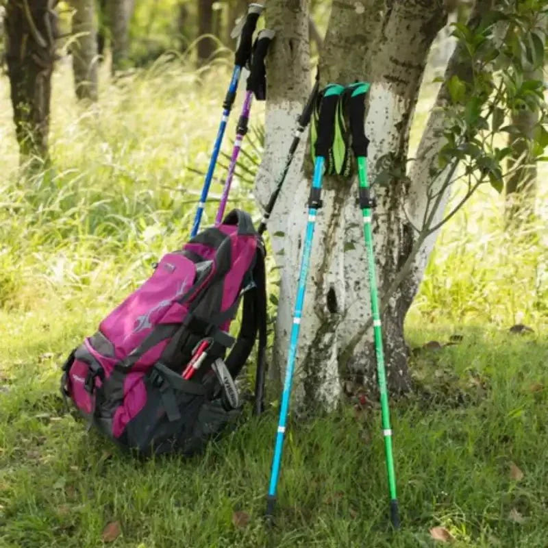 Sammenklappelig Aluminium Trekkingstav for Ubesværet Vandring