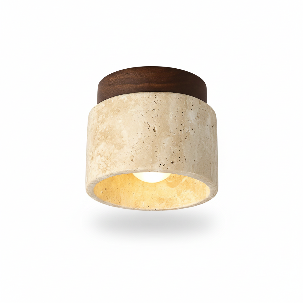 SatoriStone Loftlampe | Japansk Design | LED Belysning