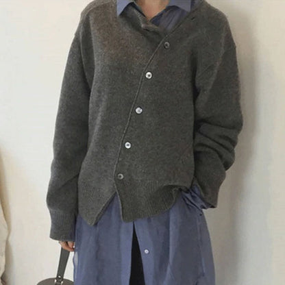 Mara | Cardigan Boutonné Oversize Femme - Image 6