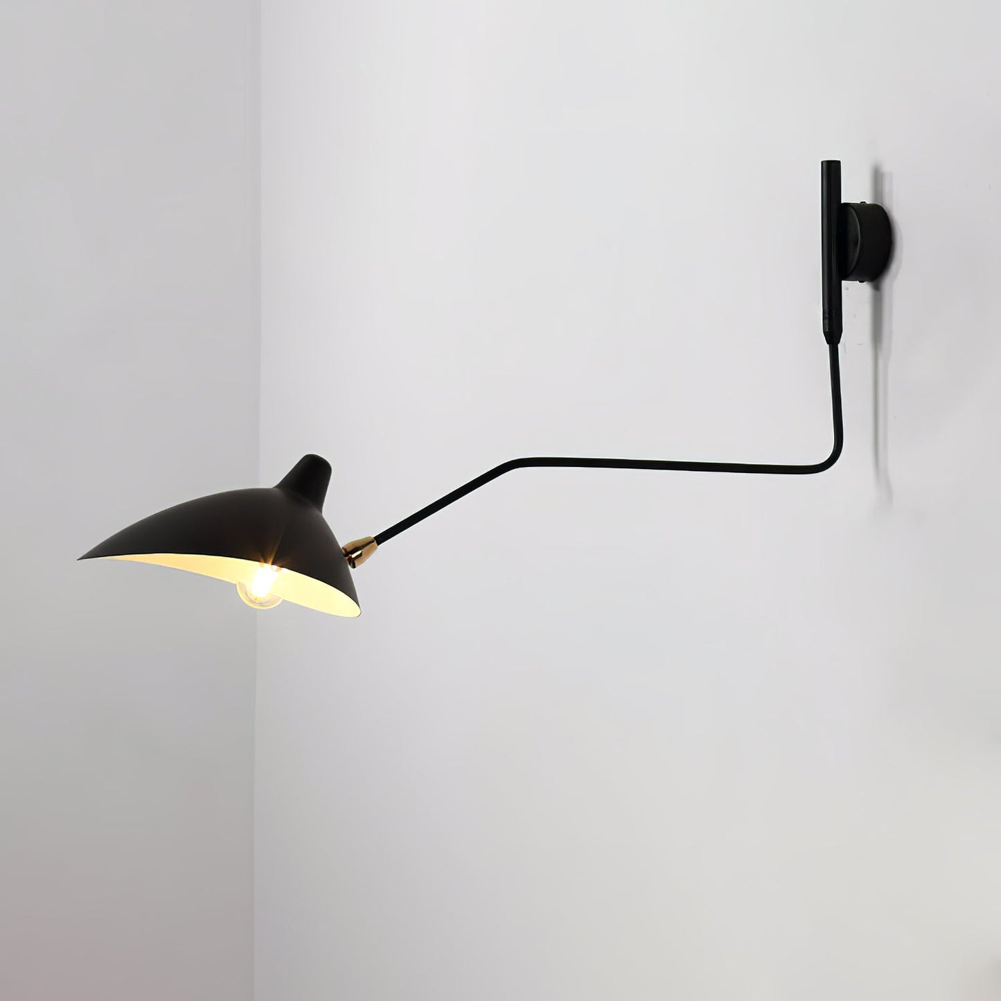Serge Mouille Væglampe - Design Væglampe - Justerbare Arme