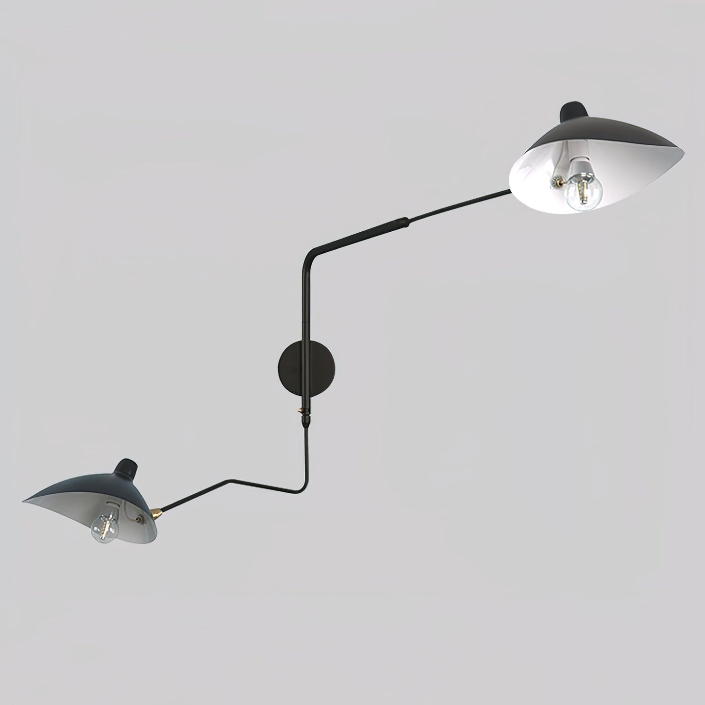 Serge Mouille Væglampe - Design Væglampe - Justerbare Arme