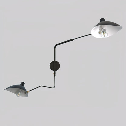 Serge Mouille Væglampe - Design Væglampe - Justerbare Arme