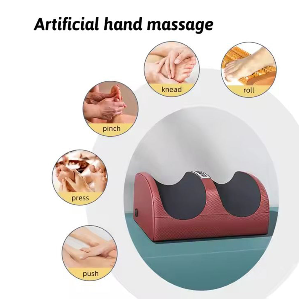 Shiatsu Fodmassageapparat med Varme – Lindre Ømme Fødder og Træthed
