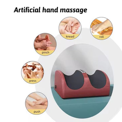 Shiatsu Fodmassageapparat med Varme – Lindre Ømme Fødder og Træthed