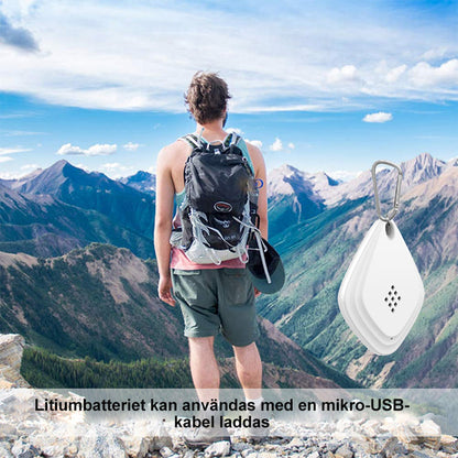 Sikker Ultrasonisk Flåtbeskytter til Kæledyr i Hvid og Sort