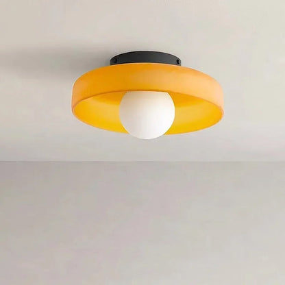 Simpel Glas Loftlampe – Stilfuld Belysning til Ethvert Rum