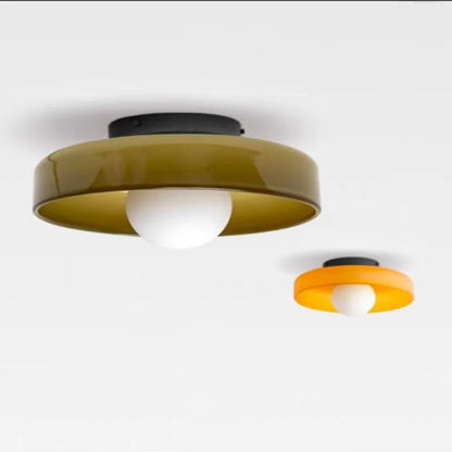 Simpel Glas Loftlampe – Stilfuld Belysning til Ethvert Rum