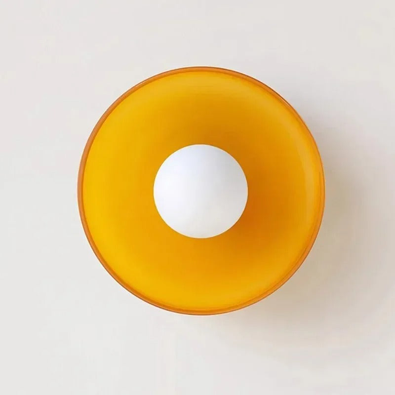 Simpel Glas Loftlampe – Stilfuld Belysning til Ethvert Rum