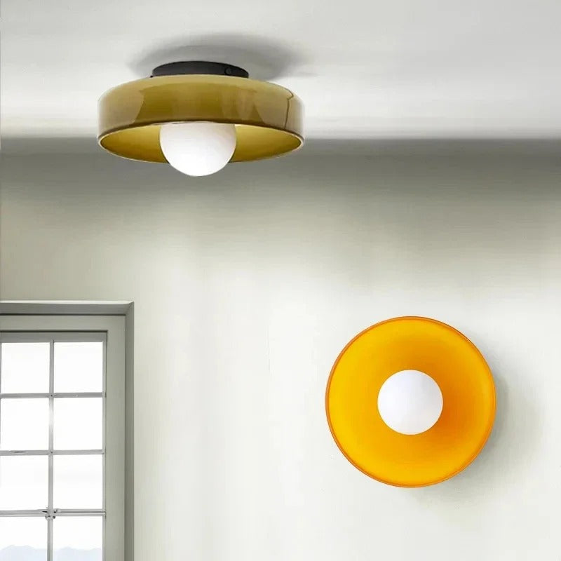 Simpel Glas Loftlampe – Stilfuld Belysning til Ethvert Rum