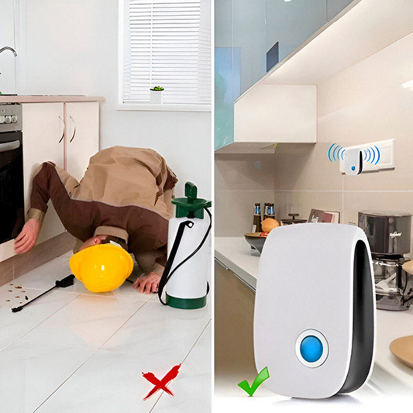 Skadedyrsbekæmpelse | Kemi-fri insektbeskyttelse | Plug and Play | PestWave