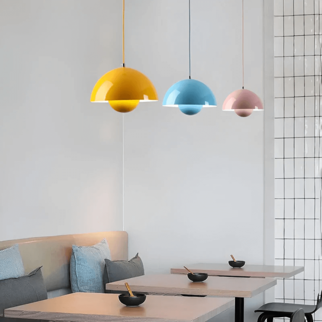 Skandinavisk LED Pendellampe - Blomsterpotte Design