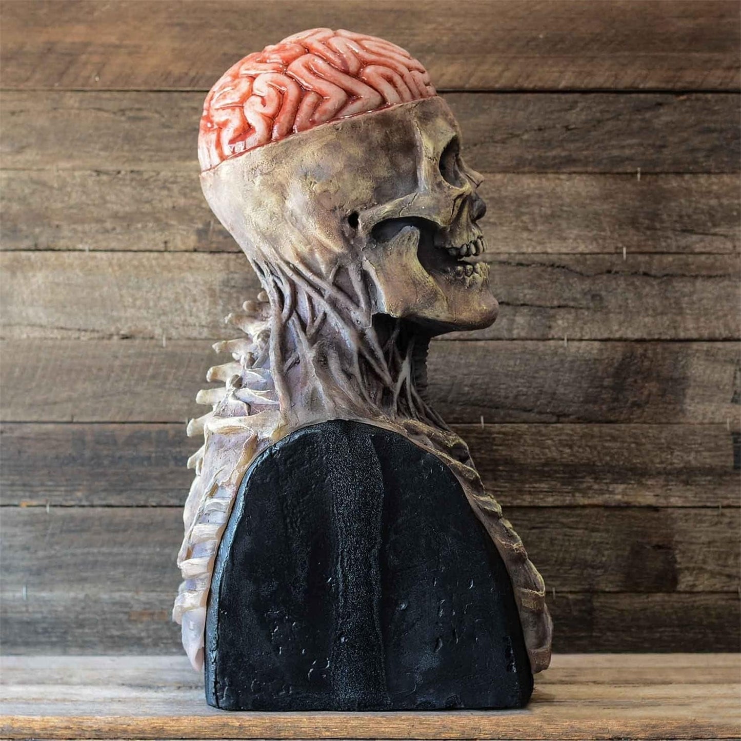 Skeletmaske: Realistisk Skræmmende Skelet Halloween Maske Kostume