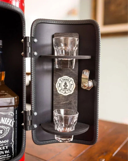 Skjult Bar - Brandslukker Design - Unik og Stilfuld