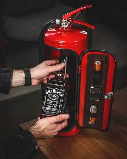 Skjult Bar - Brandslukker Design - Unik og Stilfuld