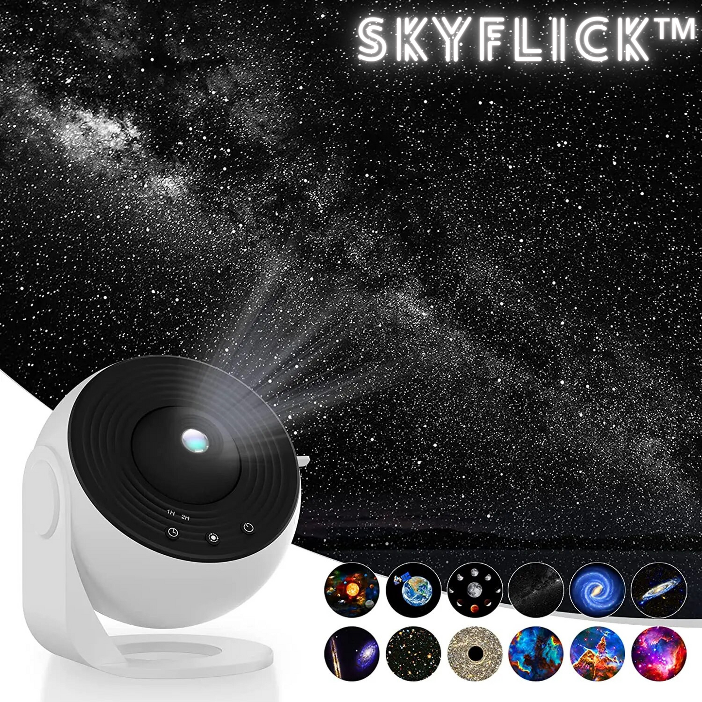 SkyFlick - Stjerneprojektor til Planetarium