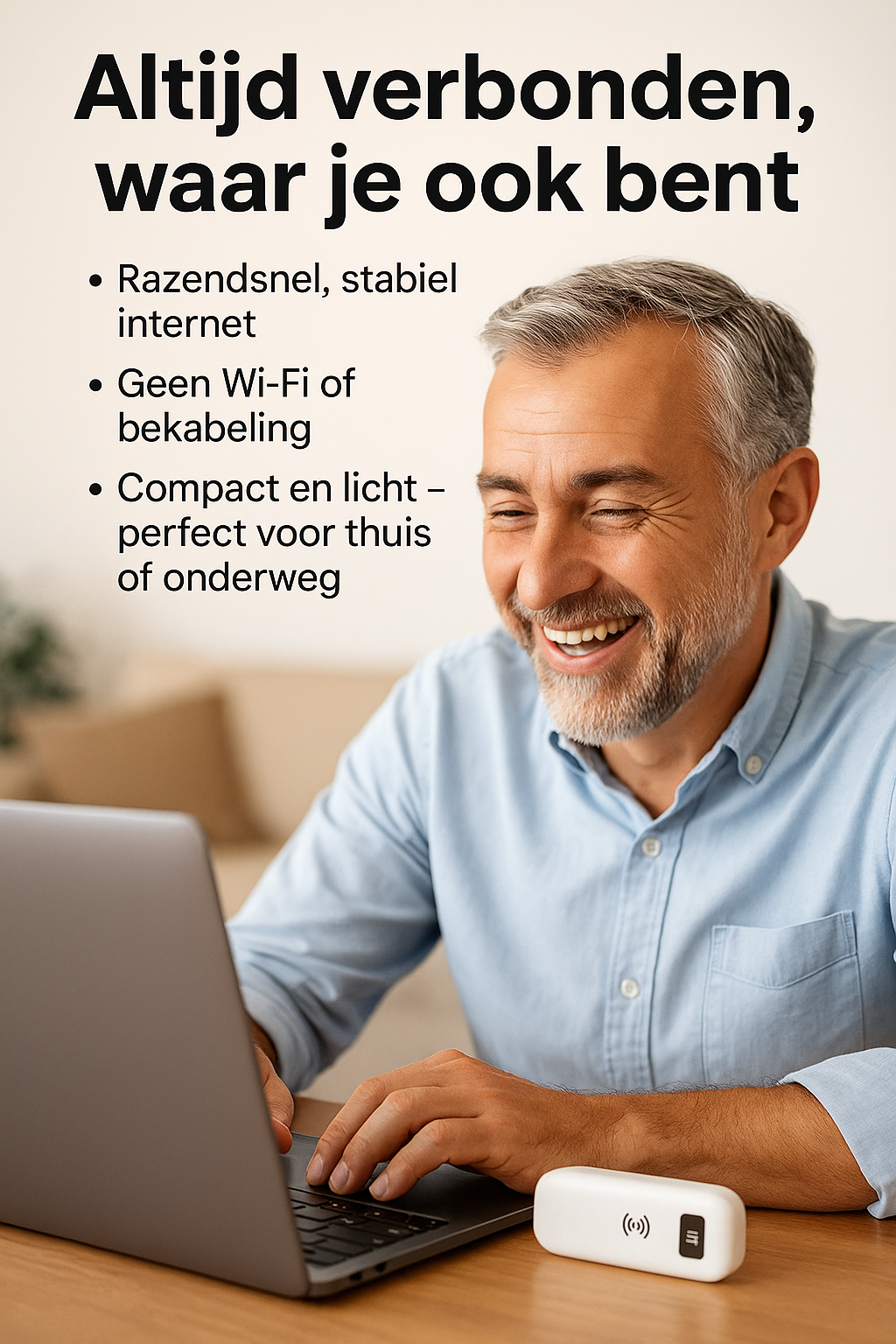 SkyLink™ | Dit eget private Wi-Fi, overalt og når som helst