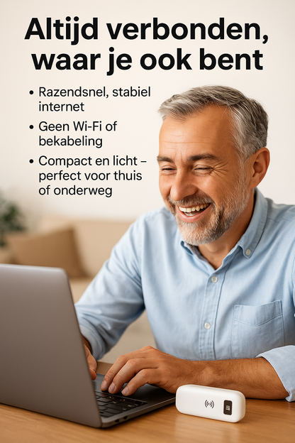 SkyLink™ | Dit eget private Wi-Fi, overalt og når som helst