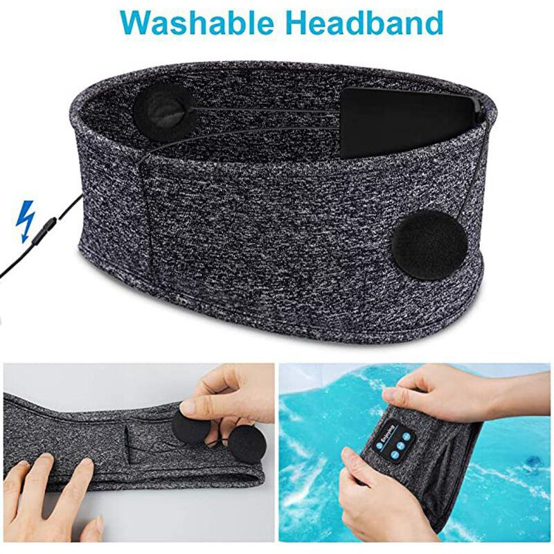 SleepBand™ | Bluetooth Søvnmaske for Ultimativ Nattesøvn