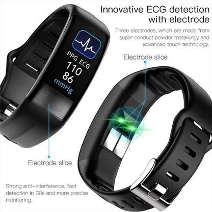 Smartwatch | Blodtryk og EKG Overvågning | Puls Måling | VitalBand
