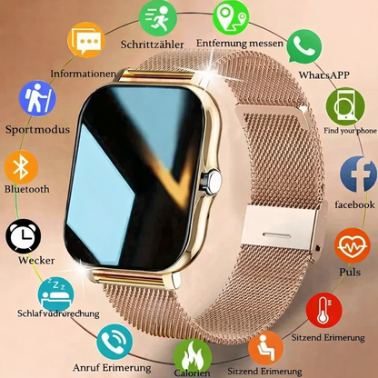 Smartwatch | Sundheds- og fitnessfunktioner | GlamWatch