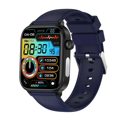 Smartwatch til ældre med sundhedsovervågning og GPS