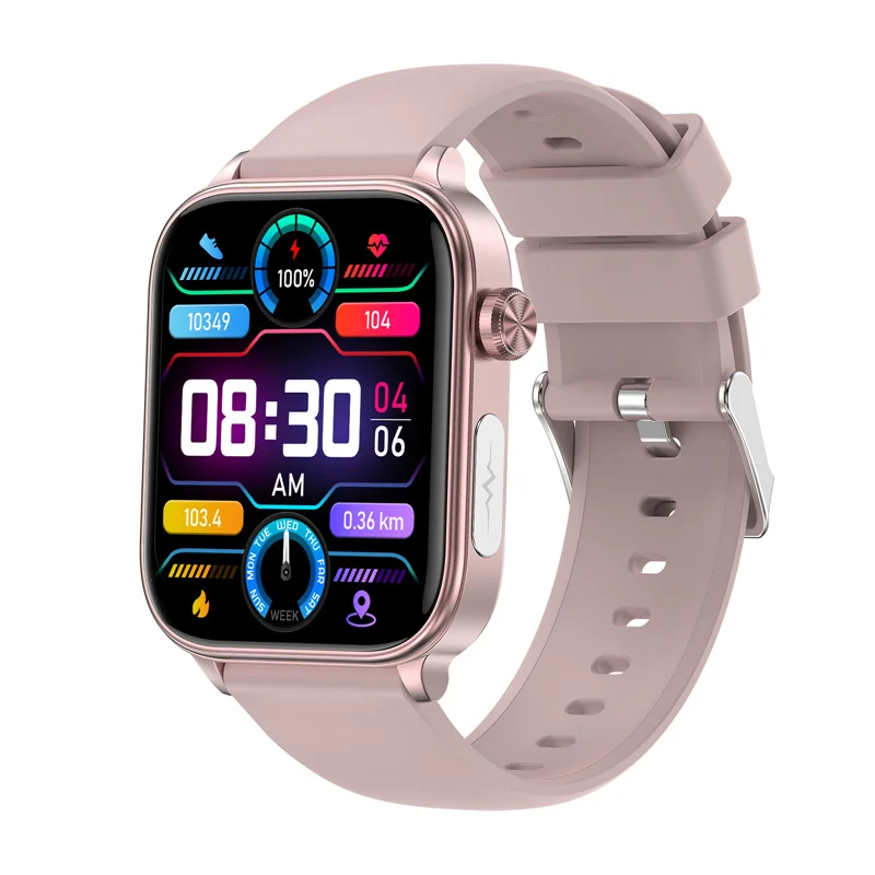 Smartwatch til ældre med sundhedsovervågning og GPS