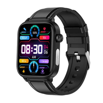 Smartwatch til ældre med sundhedsovervågning og GPS