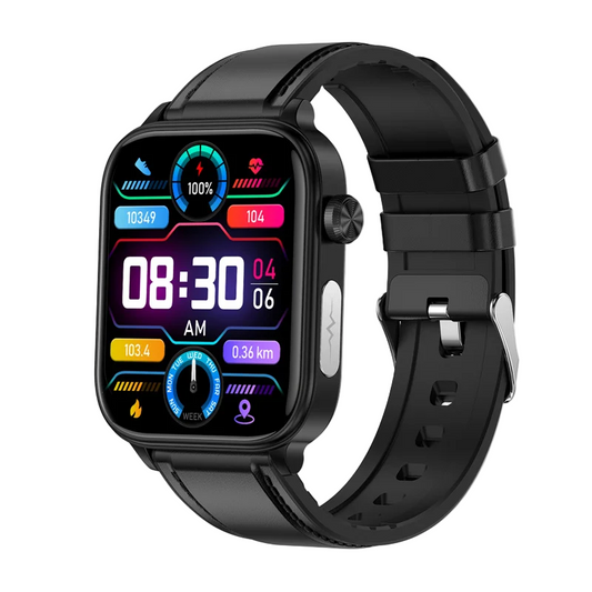 Smartwatch til ældre med sundhedsovervågning og GPS
