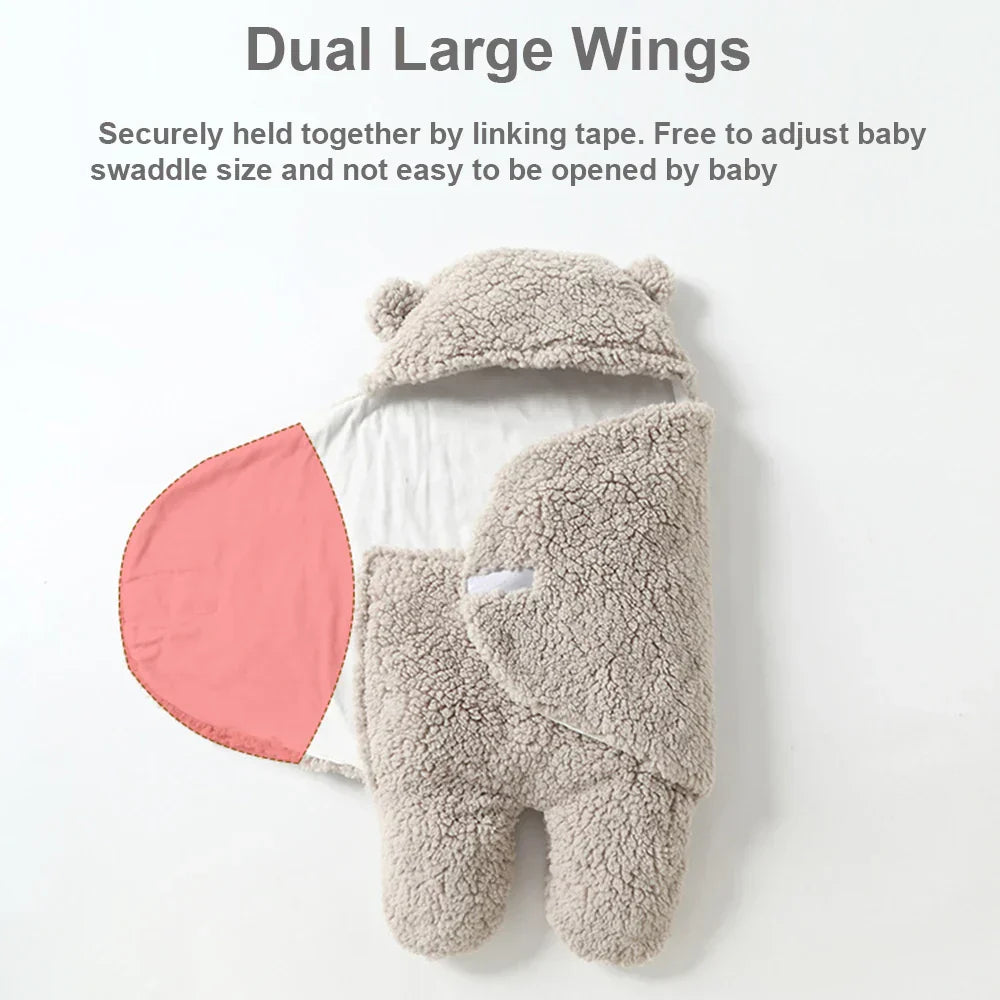 SnuggleBear™ Indpaknings tæppe - Ultimativ komfort