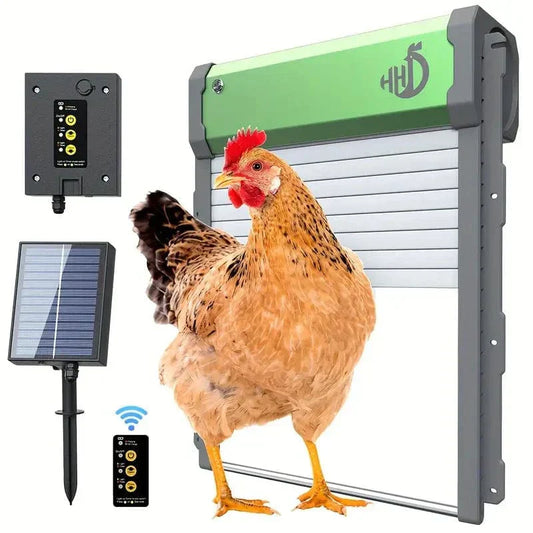 Solkylling Coop Dør - Automatisk - Forbedret Sikkerhed
