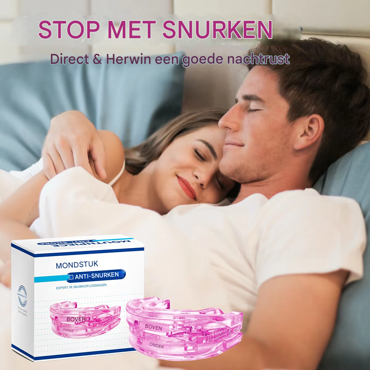 SomnoPro™ | Den medicinske gennembrud, der definitivt stopper søvnapnø og snorken