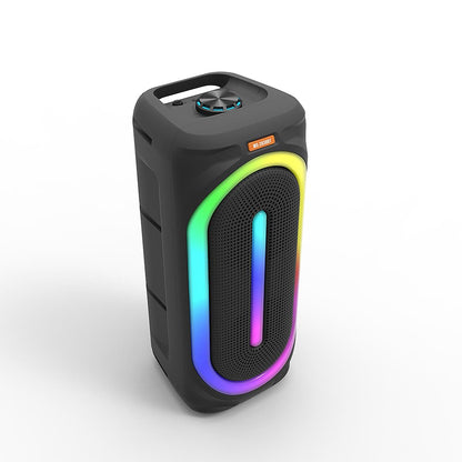 Soundbox Højttaler med Bluetooth, RGB Lys, FM Radio og Mikrofon (56 x 24 cm)