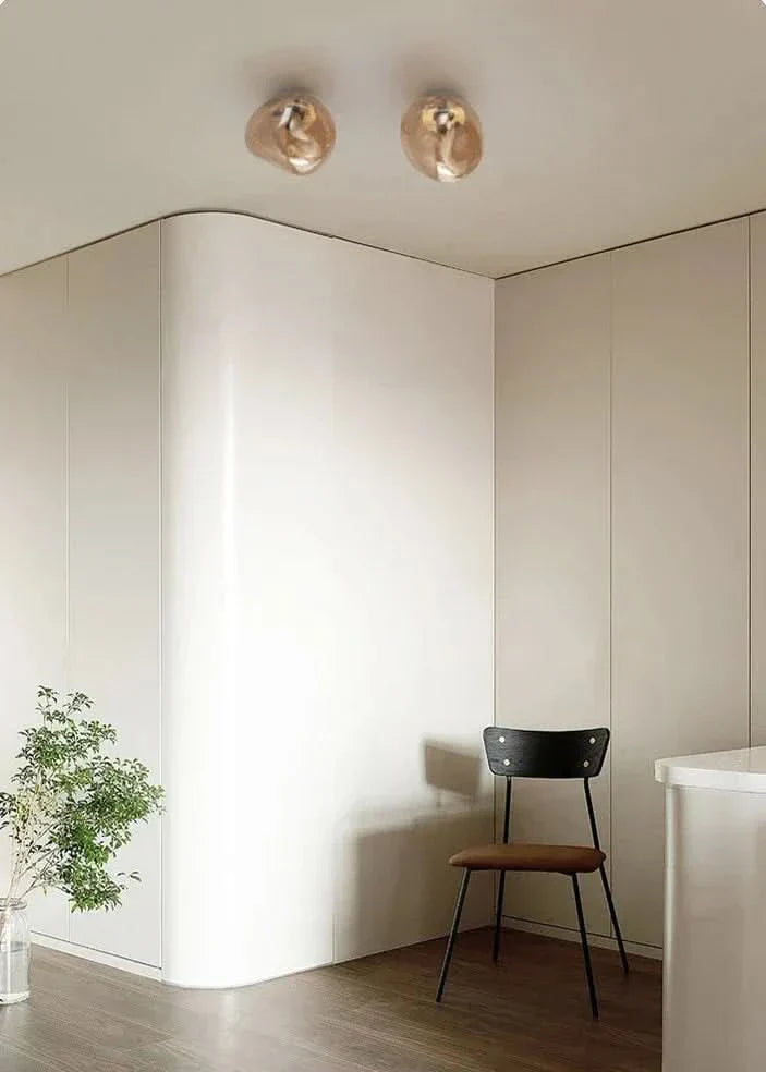 Space Glass Væglampe til Moderne Elegante Interiører