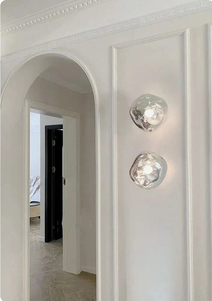 Space Glass Væglampe til Moderne Elegante Interiører