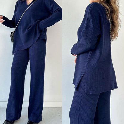 Geneviève | Ensemble Pantalon Deux Pièces Oversize Femme - Image 5