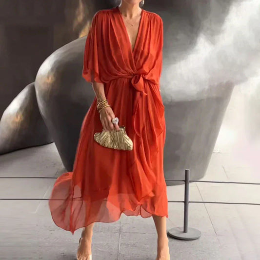 Malika | Robe de femme élégante pour un style intemporel - Image 2