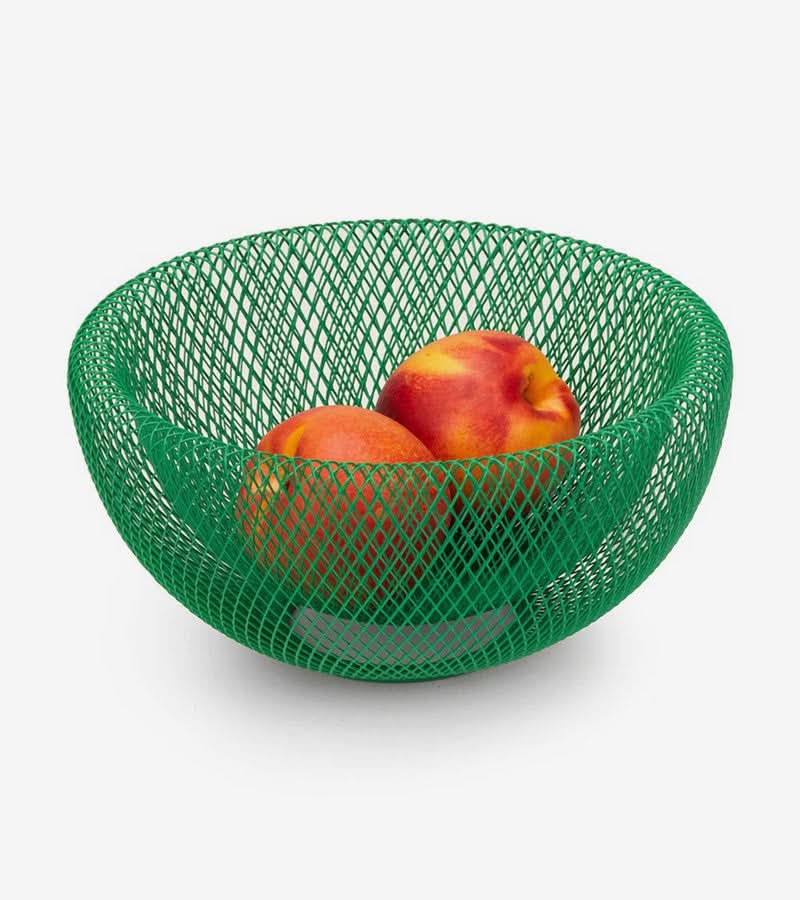 Stålnet Frugtkurv med Ventilation til Frisk Opbevaring