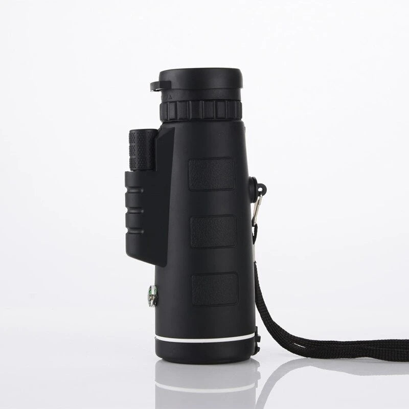 Starscope HD Monokular – Højtydende Vandtæt Teleskop med Smartphone Holder & Stativ