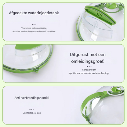 SteamShield | Nemmere, hurtigere, sikrere og sundere spisning!