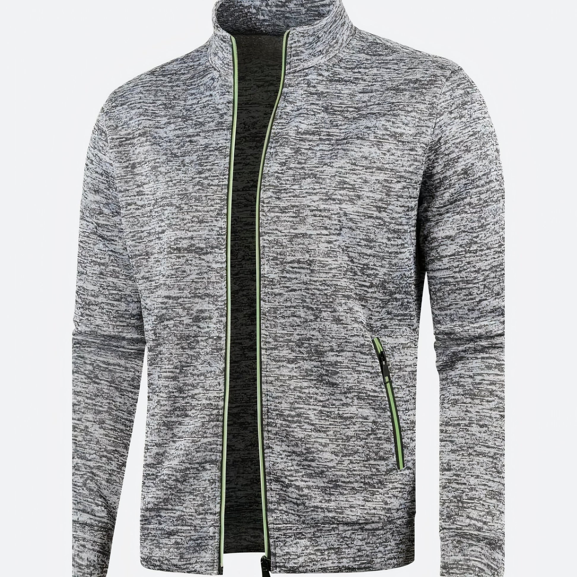 Élie | Veste de survêtement homme slim zippée intégrale - Image 1