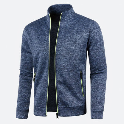 Élie | Veste de survêtement homme slim zippée intégrale - Image 2