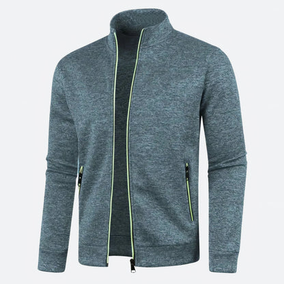 Élie | Veste de survêtement homme slim zippée intégrale - Image 6