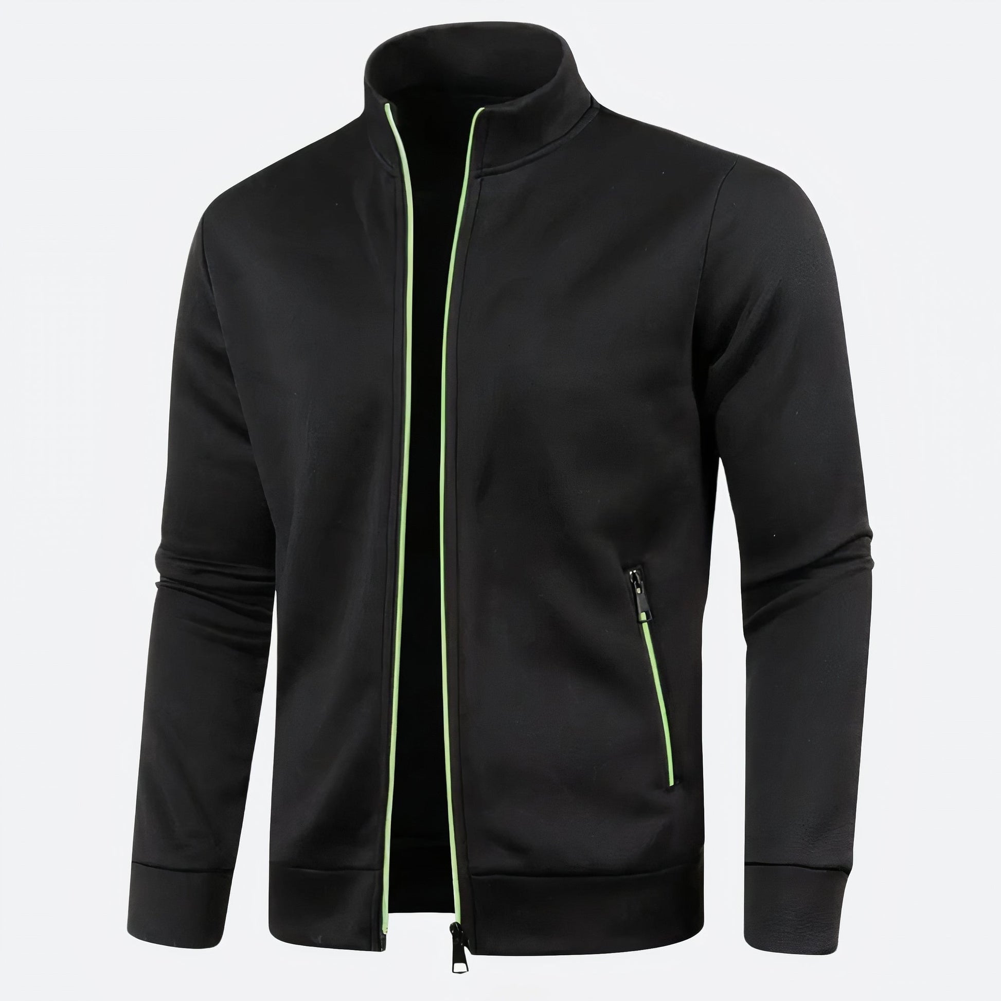 Élie | Veste de survêtement homme slim zippée intégrale - Image 5
